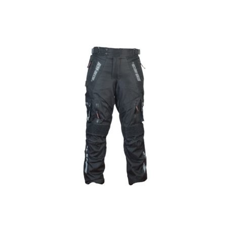 Pantalón para motociclista con protecciones RM Tech SP-1305 Negro