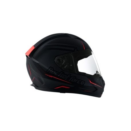 Casco Integral Rocket Force Shadow Naranja S-91