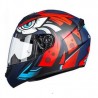 Casco Integral LS2 ROOKIE TRIBAL ROJO MATE NEGRO FF352
