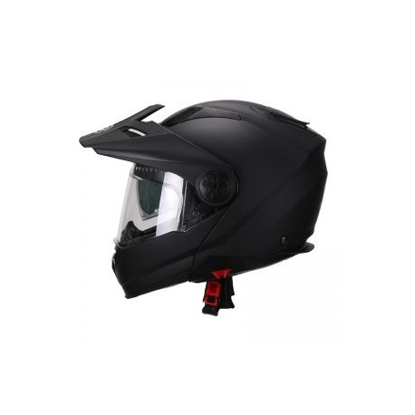 Casco Abatible Faseed FS-909 Doble Proposito Negro Mate