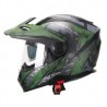 Casco Abatible Faseed FS-909 Doble Proposito Verde Militar