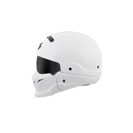 Casco Covert Scorpion Retro Blanco