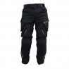 Pantalón para motociclista con protecciones R7 Negro – Textil