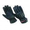 Guantes para motociclista de piel Cafe Racer – Negros