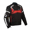 Chamarra Para Moto RMTECH SP-1038 NEGRA-ROJA